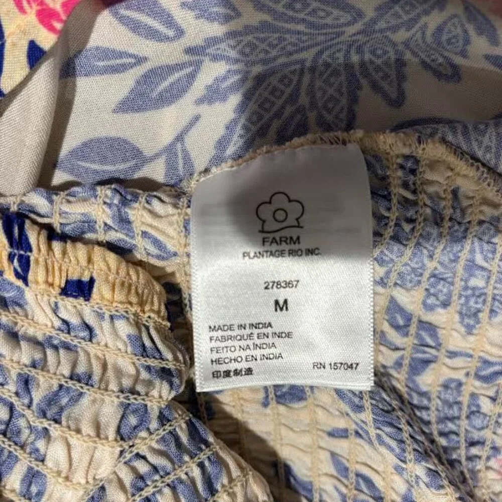 Farm Rio Ruffle Neck Blouse - Picture 7 of 7